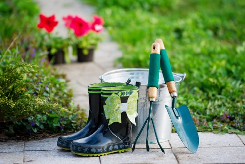 Tidy outdoor space after garden clearance in Wood Green